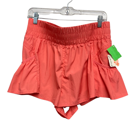 Athletic Shorts By Free People In Peach, Size:8