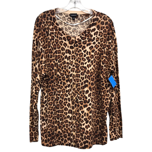 Sweater By Torrid In Animal Print, Size:2X