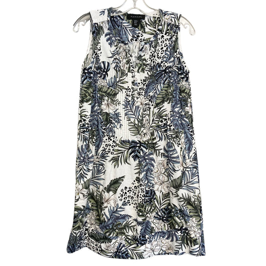 Dress Casual Short By Tahari In Tropical Print, Size:Xs