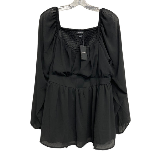Top Ls By Torrid In Black, Size:2X