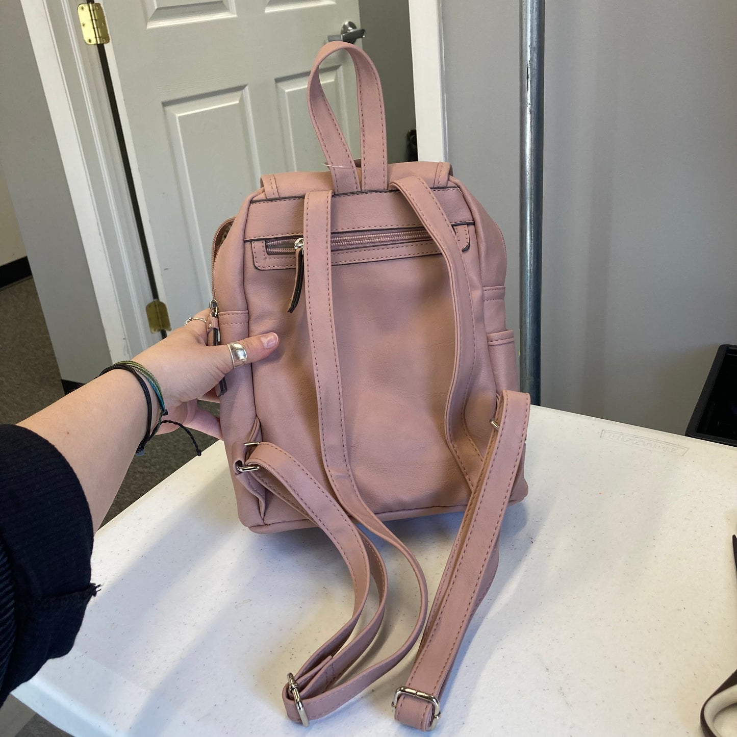Backpack By Rosetti In Pink, Size:Medium