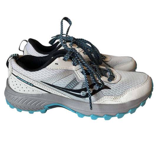 Shoes Athletic By Saucony In Blue & Grey, Size:7