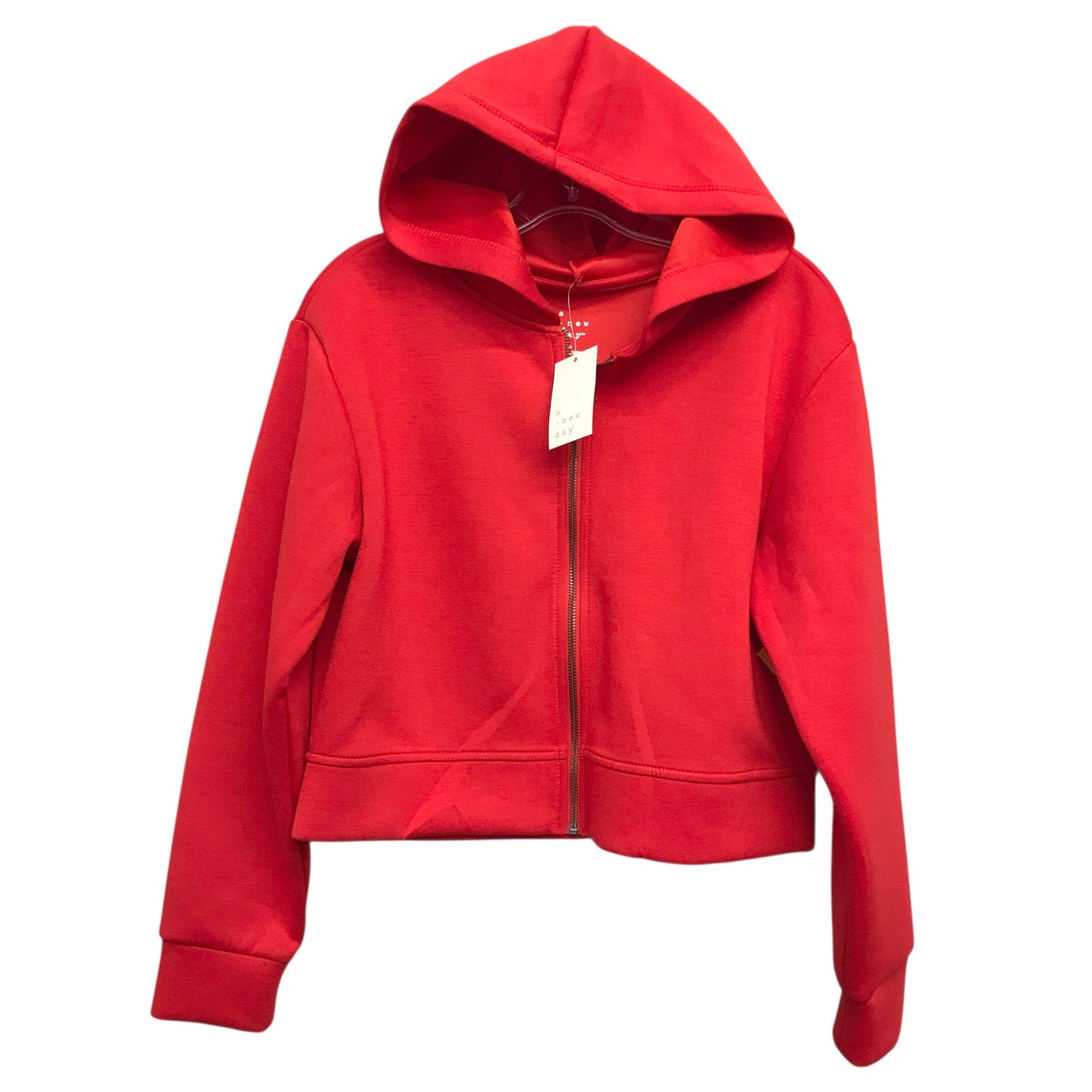 Sweatshirt Hoodie By A New Day In Red, Size:S