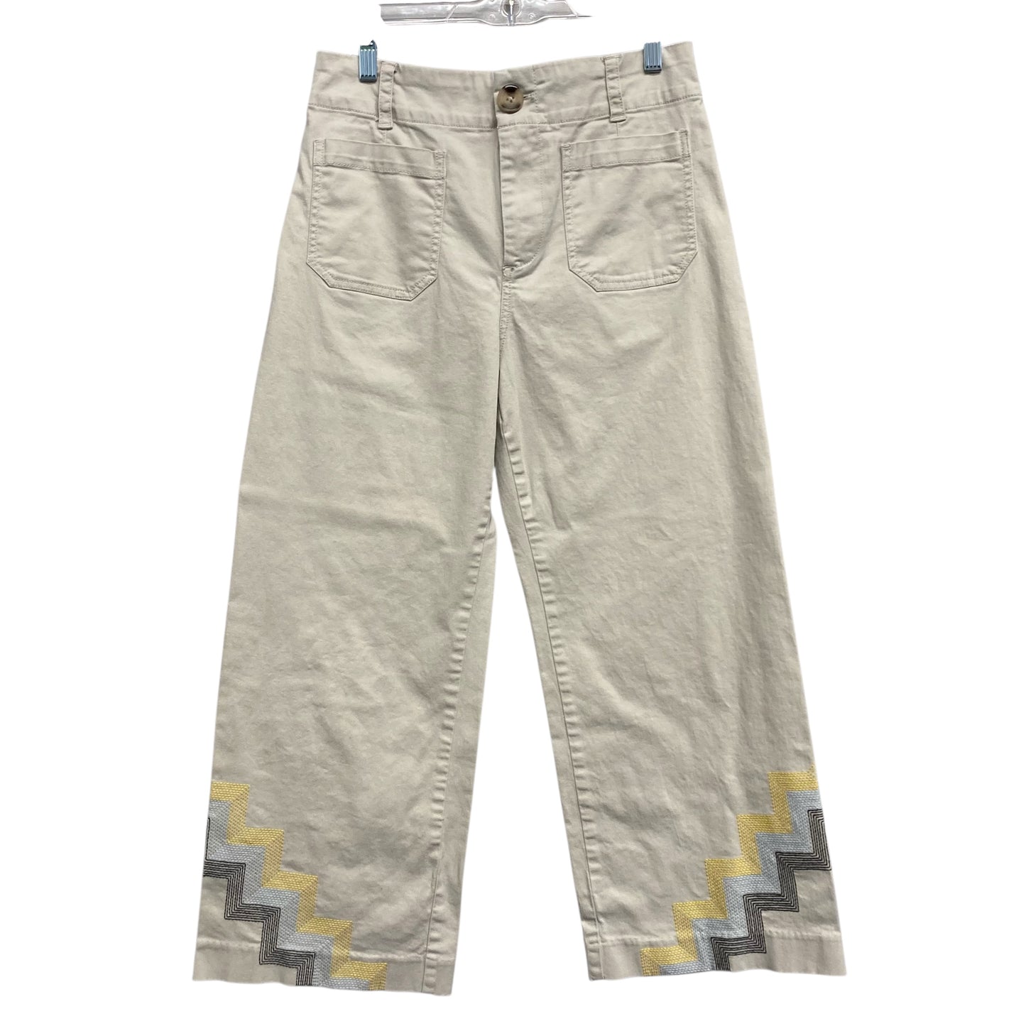 Pants Chinos & Khakis By Maeve In Tan, Size:8