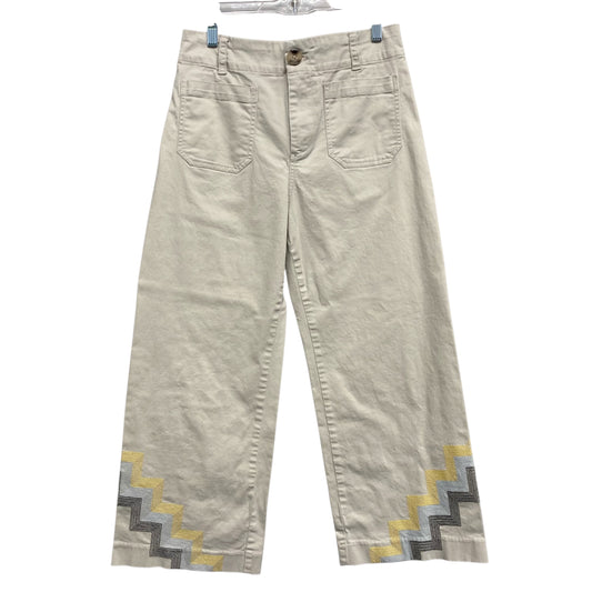 Pants Chinos & Khakis By Maeve In Tan, Size:8