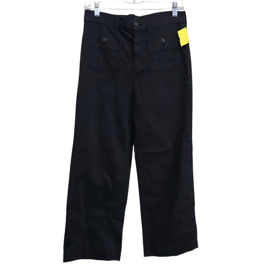 Pants Wide Leg By J. Crew In Black, Size:2