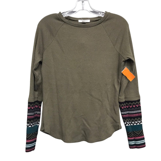 Top Ls By Beachlunchlounge In Green, Size:Xs