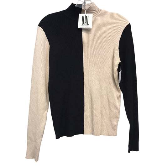 Sweater By Yal New York In Black & Cream, Size:Xs
