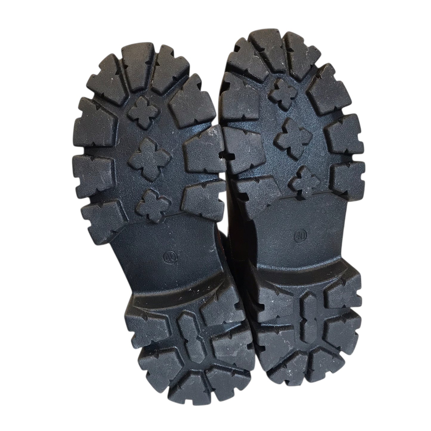 Boots Ankle Flats In Brown, Size:9.5