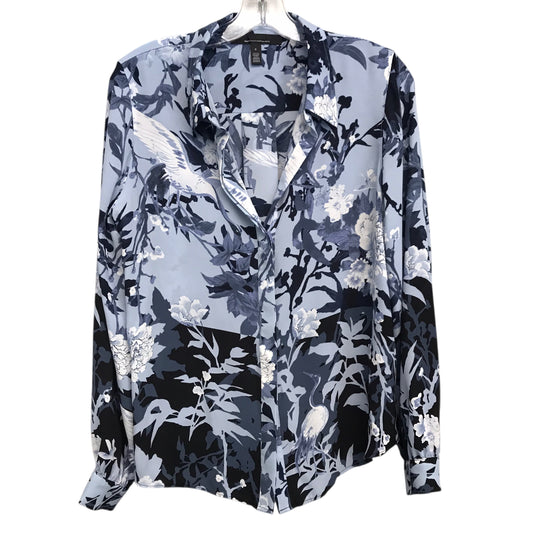 Blouse Ls By White House Black Market In Blue, Size:S