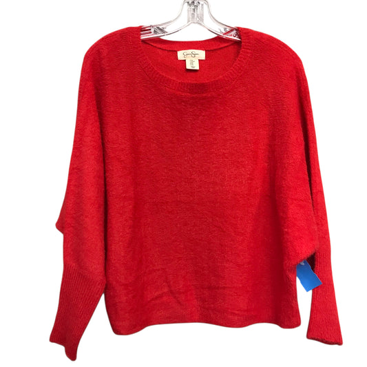 Sweater By Jessica Simpson In Red, Size:M