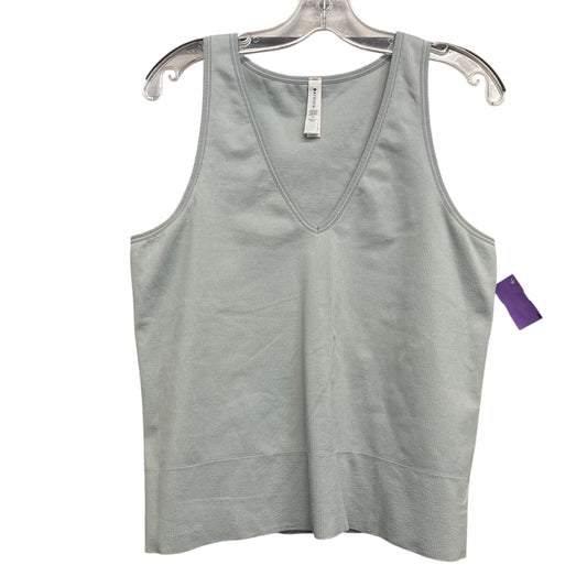 Athletic Tank Top By Athleta In Green, Size:1X