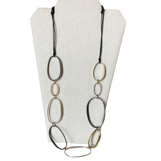 Necklace Statement In Gold & Silver