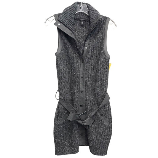 Vest Sweater By White House Black Market In Grey & White, Size:Xs