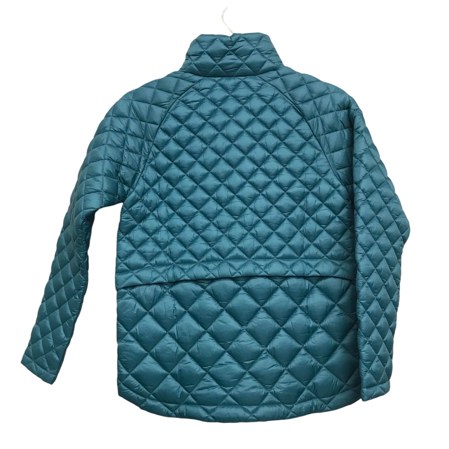 Jacket Puffer & Quilted By Athleta In Teal, Size:Xxs