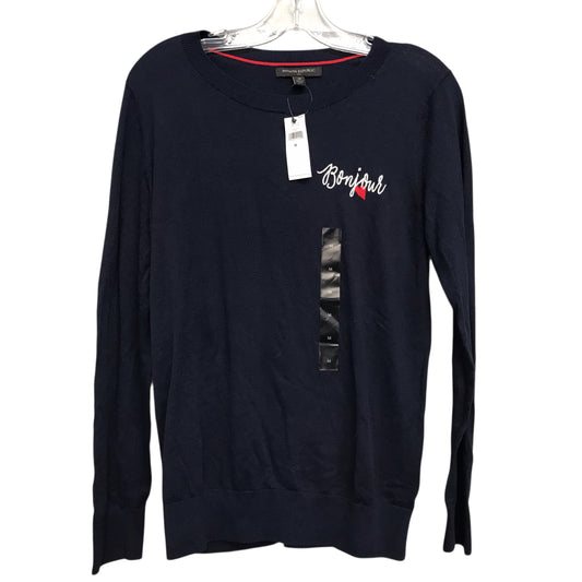Sweater By Banana Republic In Navy, Size:M