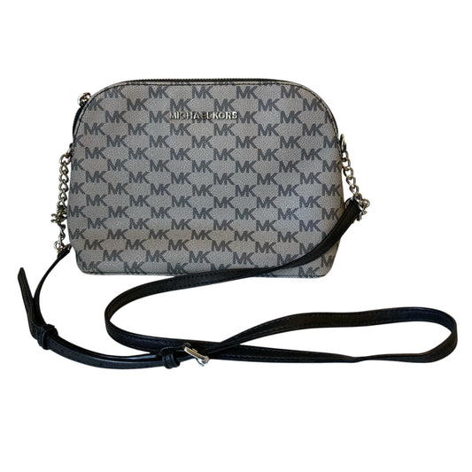 Crossbody Designer By Michael Kors In Grey, Size:Small