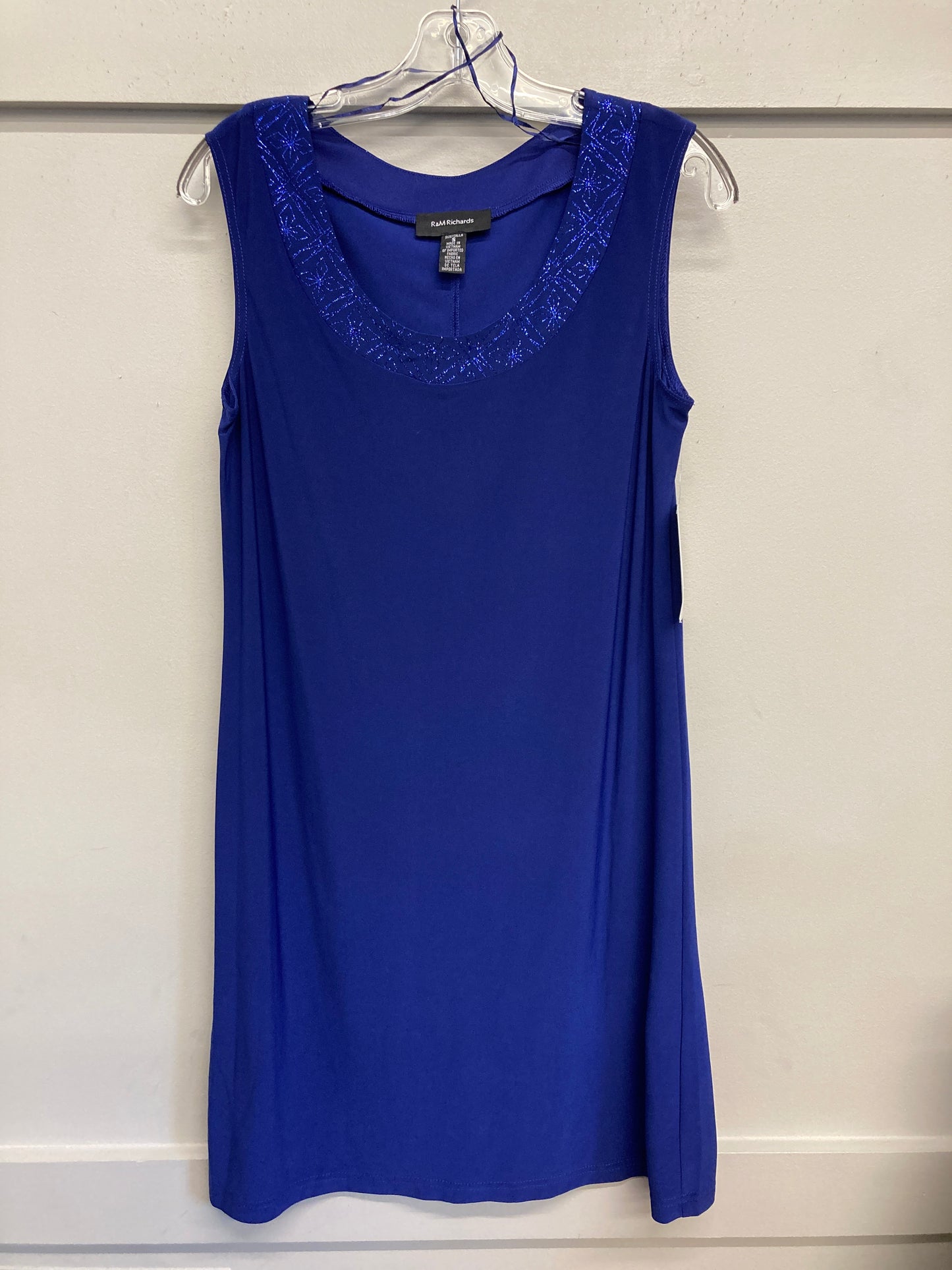 Dress Party Short 2 pc. By R And M Richards In Blue, Size:S