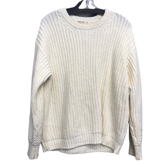 Sweater By Marine Layer In Cream, Size:L