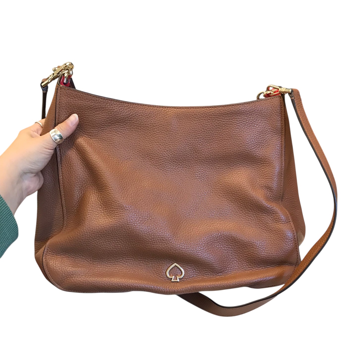 Handbag Designer By Kate Spade In Brown, Size:Large