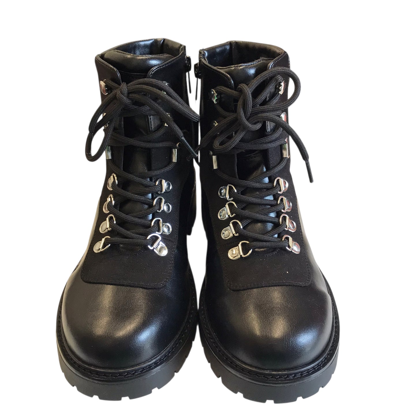Boots Combat By Torrid In Black, Size:9.5