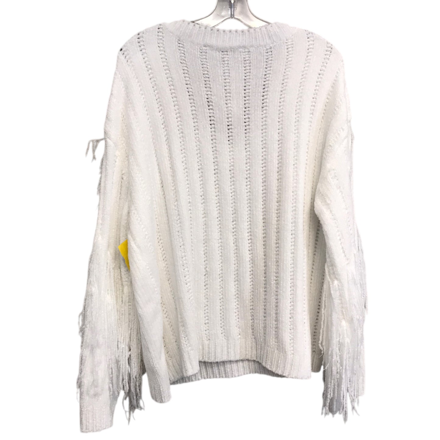 Sweater By Sugar Lips In White, Size:L