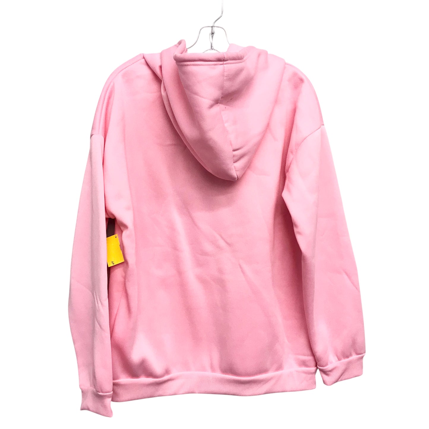 Sweatshirt Hoodie By Shein In Pink, Size:Xl