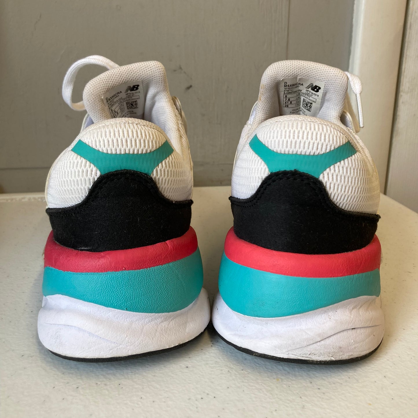Shoes Athletic By New Balance In White, Size:10