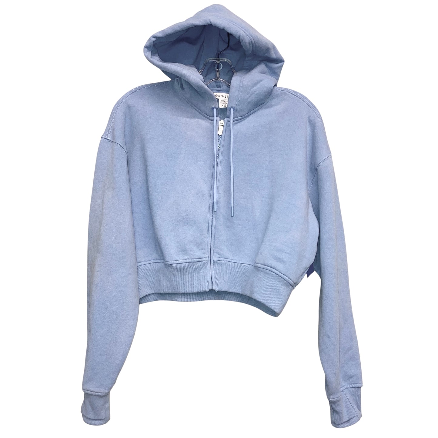 Sweatshirt Hoodie By Athleta In Blue, Size:Xxs
