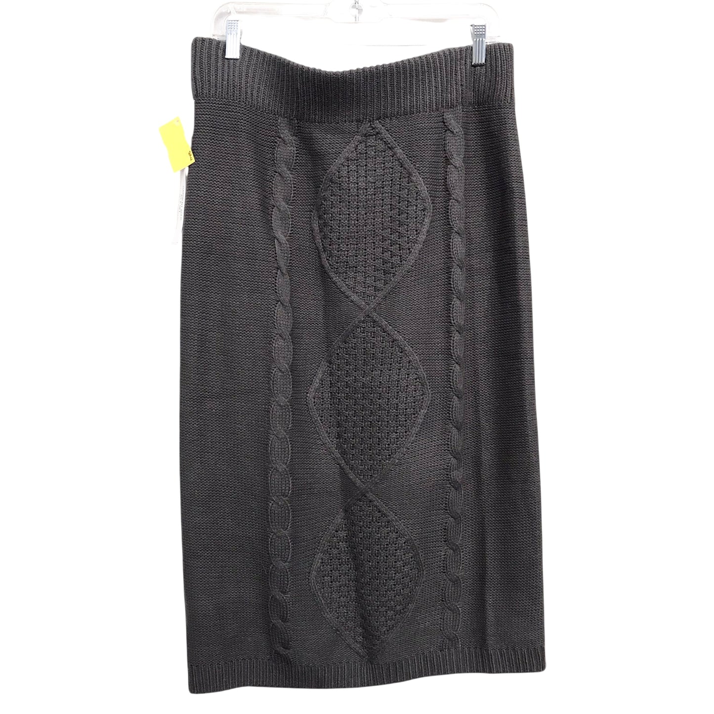 Skirt Midi By Venus In Grey, Size:1X