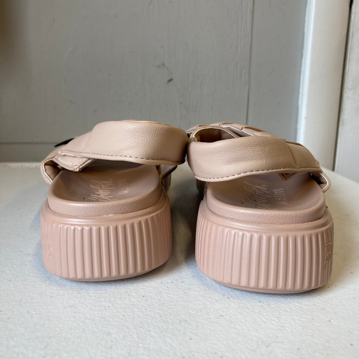 Sandals Flats By Blowfish In Beige, Size:8
