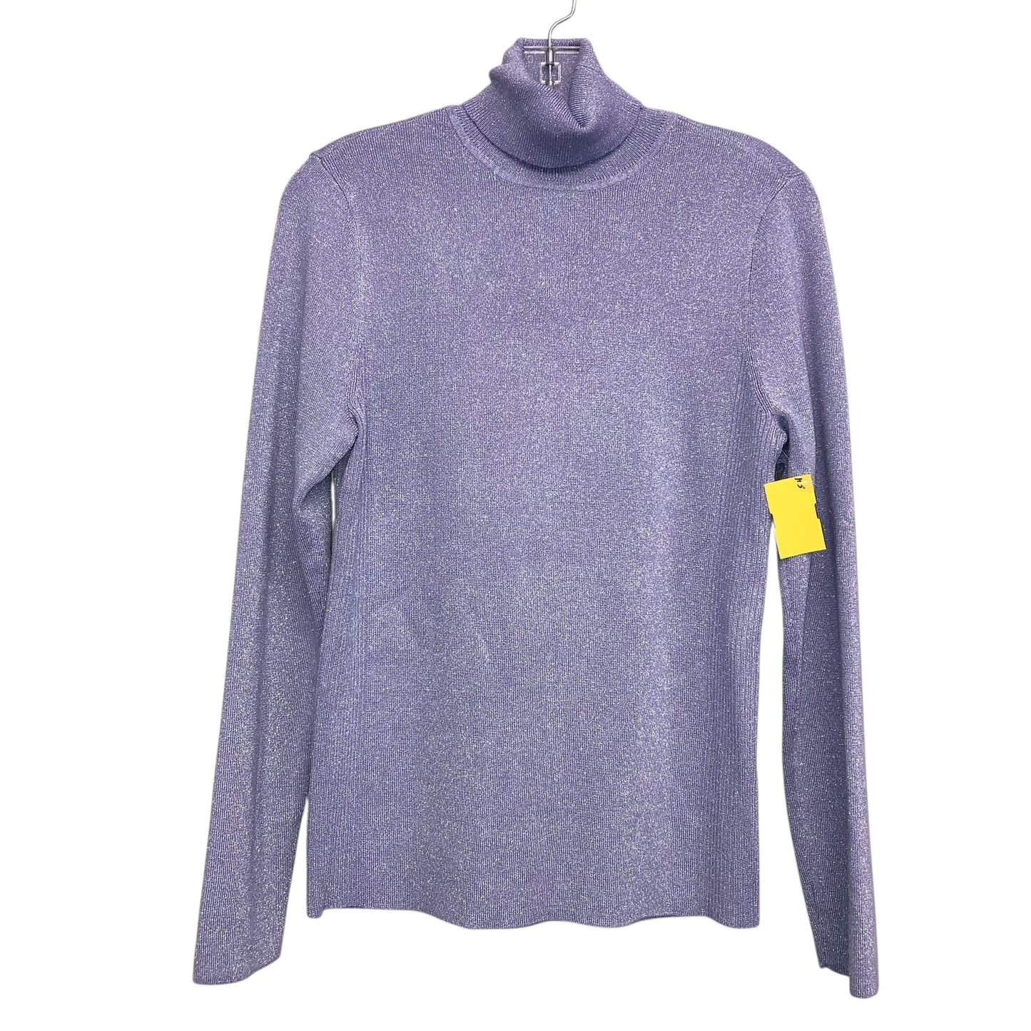 Sweater By Chicos In Purple, Size:M