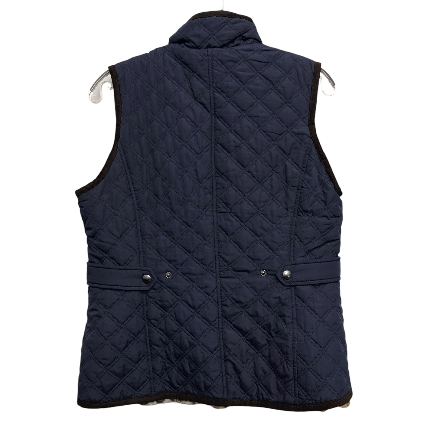 Vest Puffer & Quilted By Weatherproof In Navy, Size:S