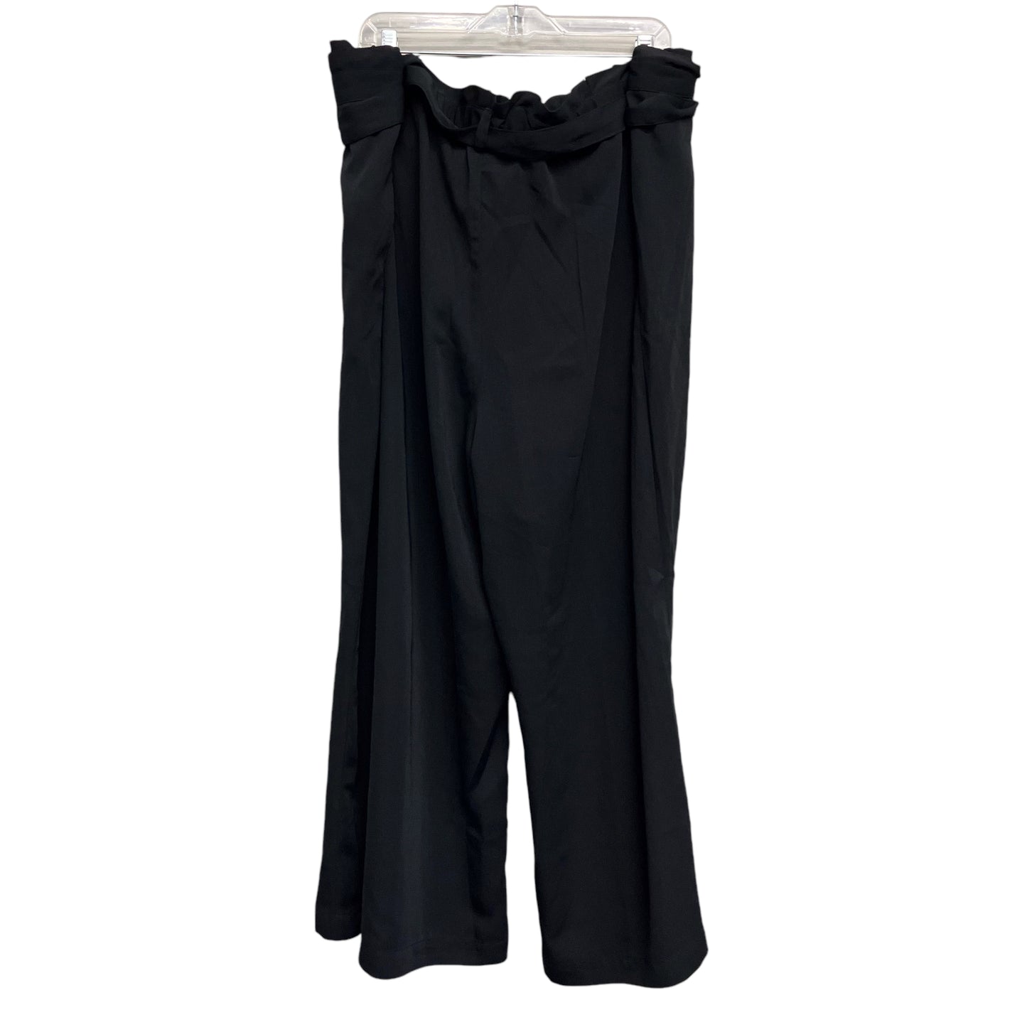 Pants Wide Leg By Who What Wear In Black, Size:26