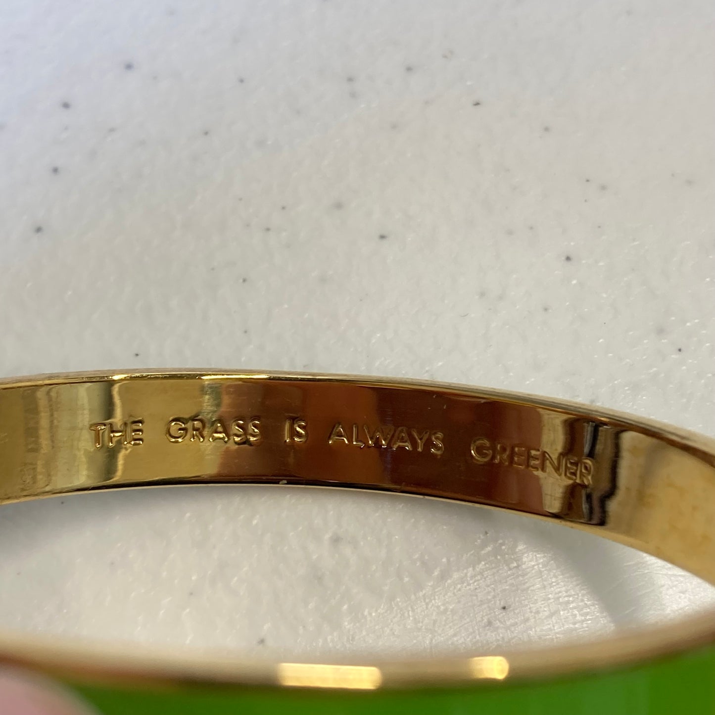 Bracelet Designer By Kate Spade In Green