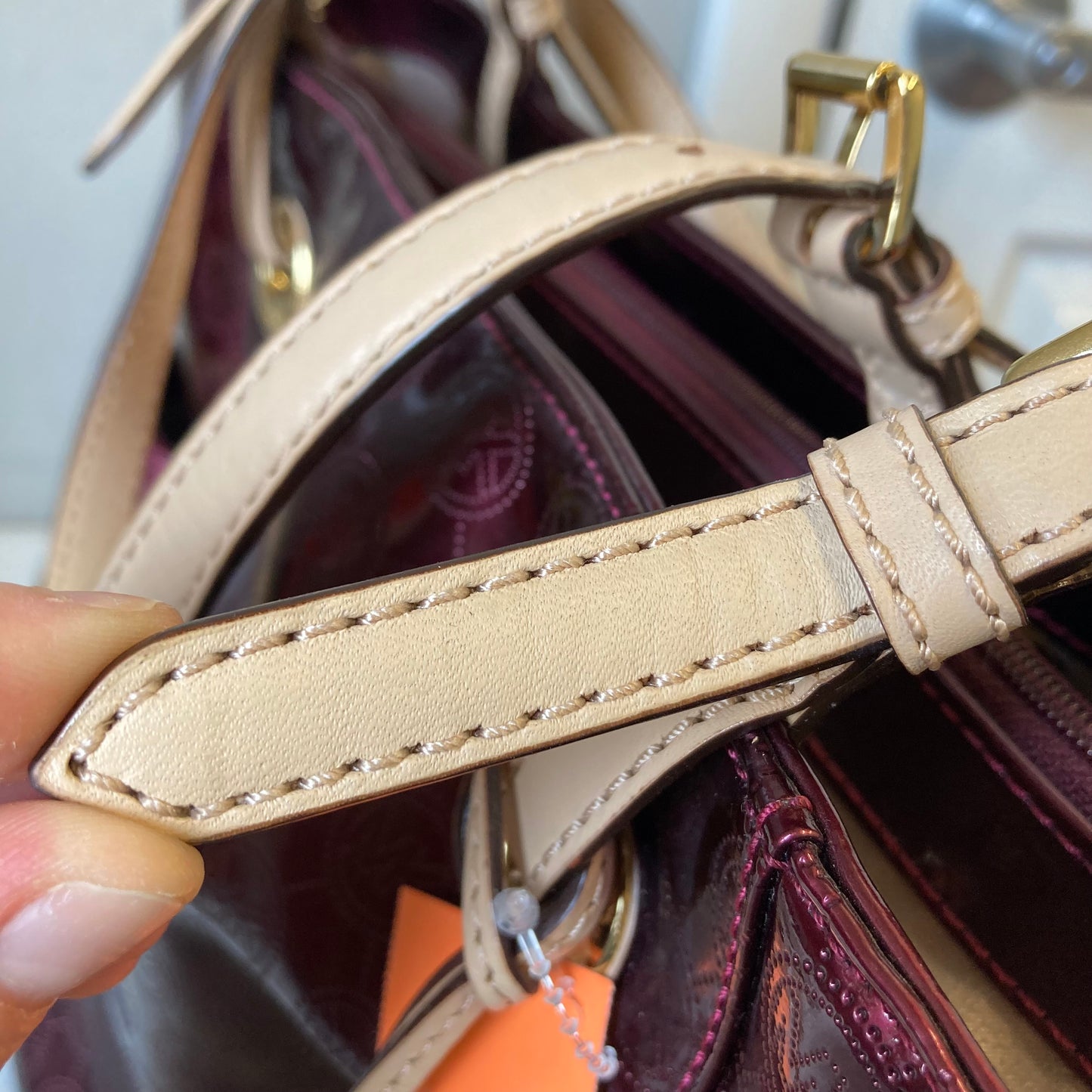 Handbag Designer By Michael Kors In Red, Size:Large