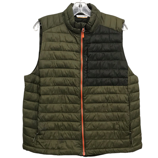 Vest Puffer & Quilted By Orvis In Green, Size:L