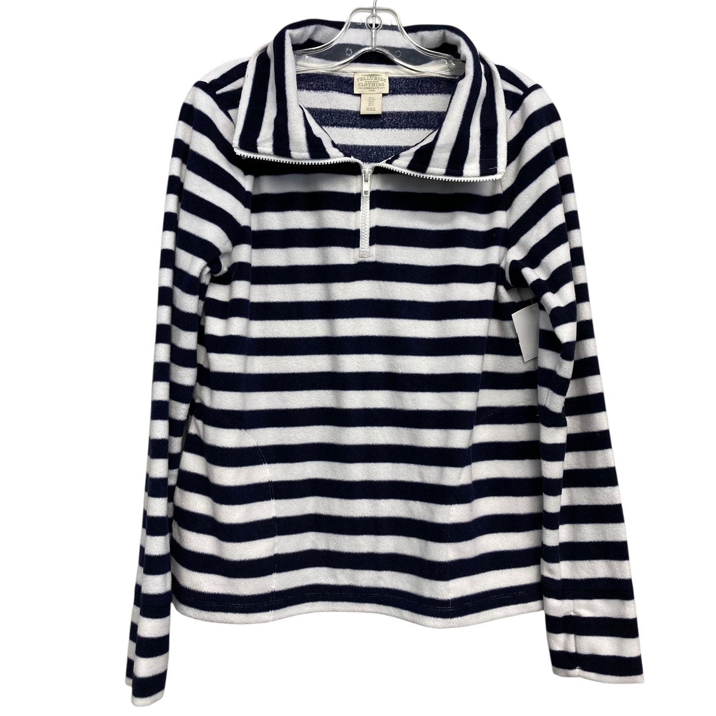 Sweater By Telluride In Blue & White, Size:S
