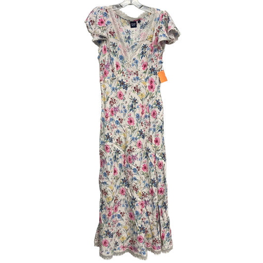 Dress Casual Maxi By Gap In Floral Print, Size:S