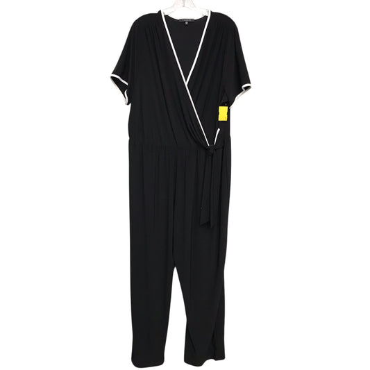 Jumpsuit By Tahari In Black, Size:3