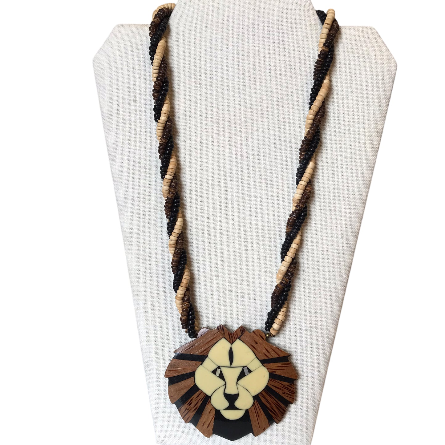 Necklace Statement In Animal Print