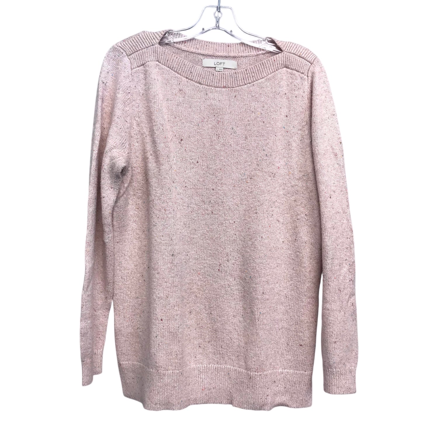 Sweater By Loft In Pink, Size:L