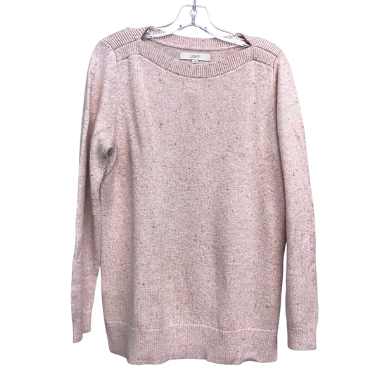 Sweater By Loft In Pink, Size:L