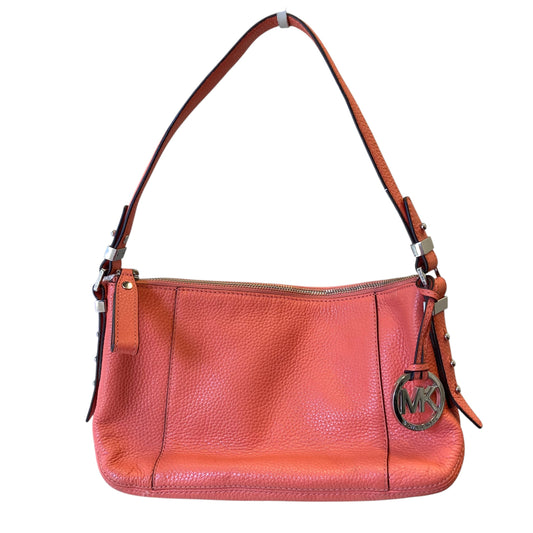 Handbag Designer By Michael Kors In Orange, Size:Medium
