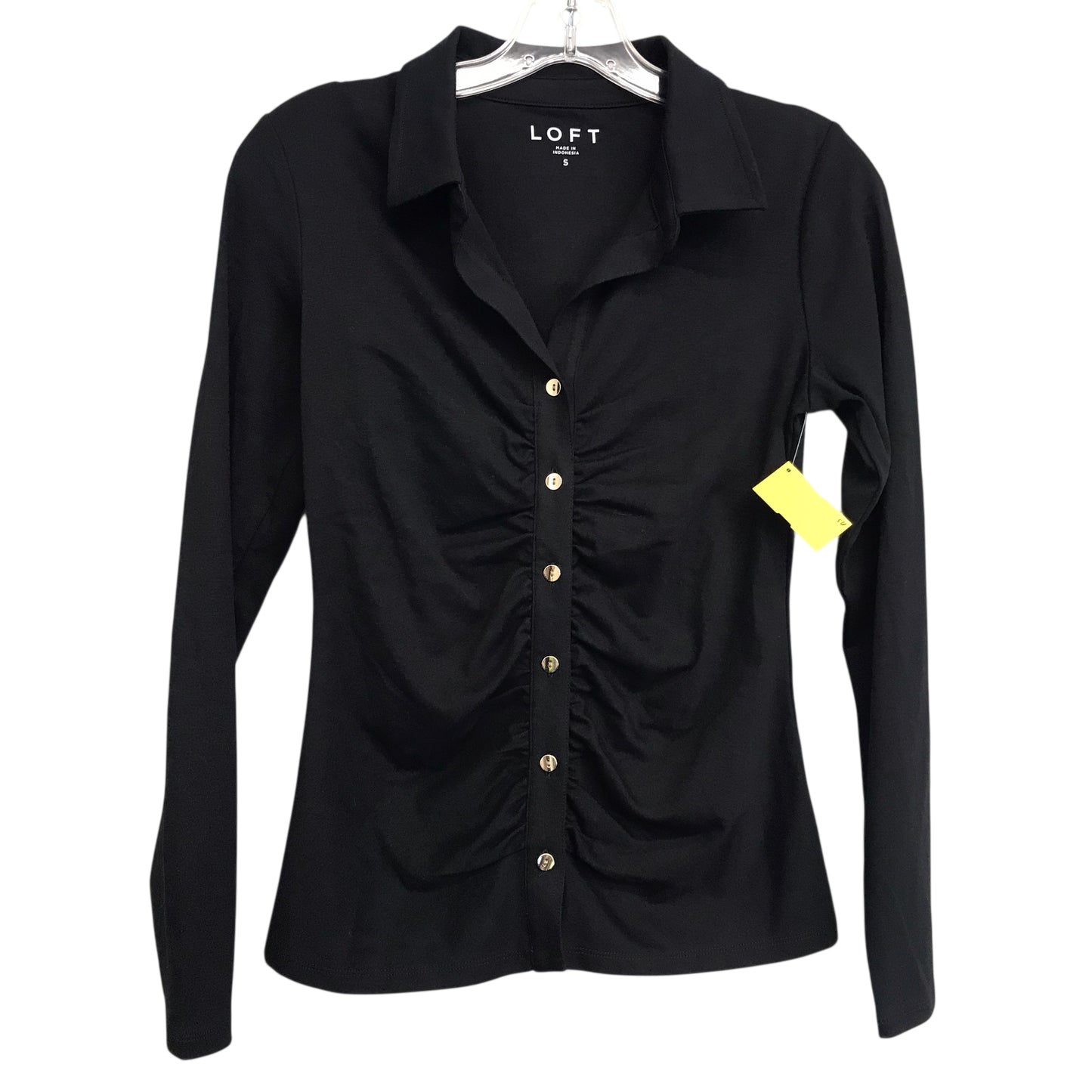 Top LS By Loft In Black, Size:S