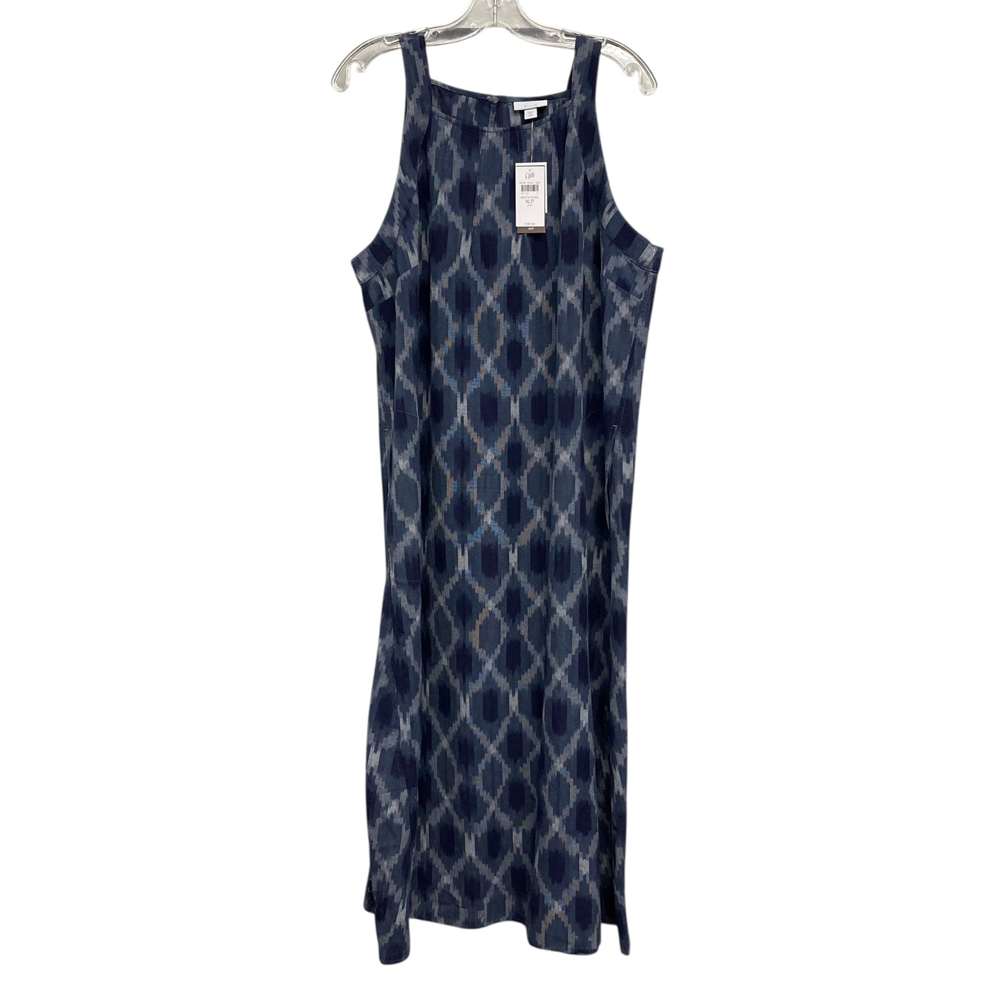 Dress Casual Maxi By J. Jill In Blue, Size:Xlp