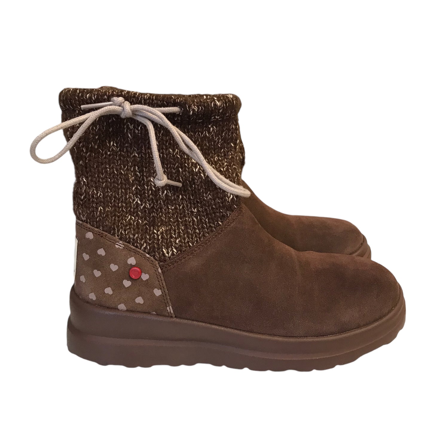 Boots Designer By Ugg In Brown, Size:5