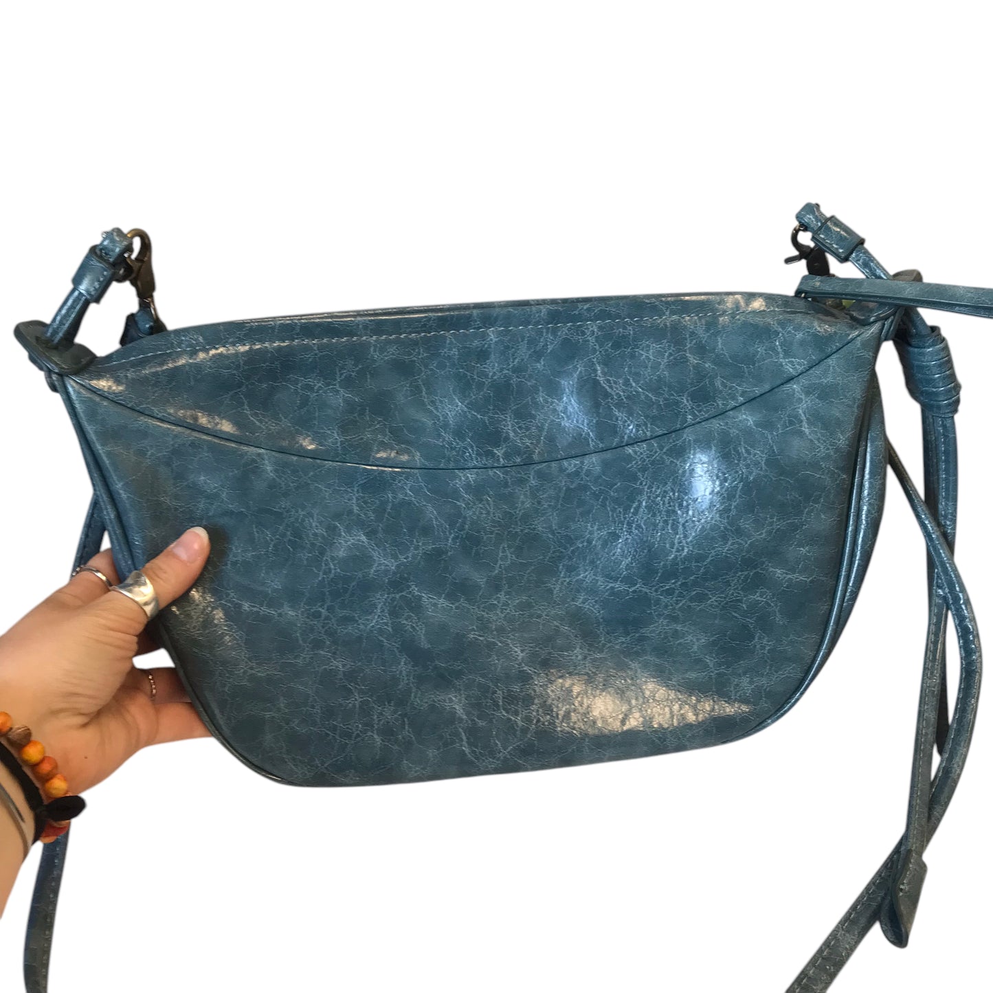 Crossbody By Anthropologie In Blue, Size:Medium