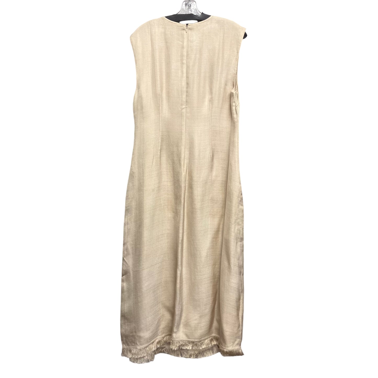 Dress Casual Maxi By J. Crew In Tan, Size:L