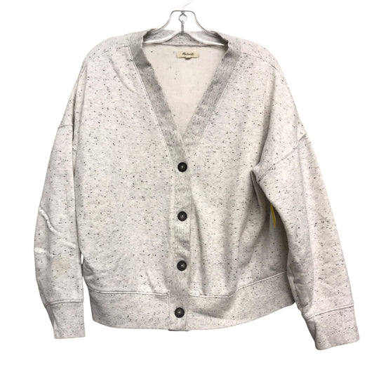 Sweater Cardigan By Madewell In Grey, Size:L